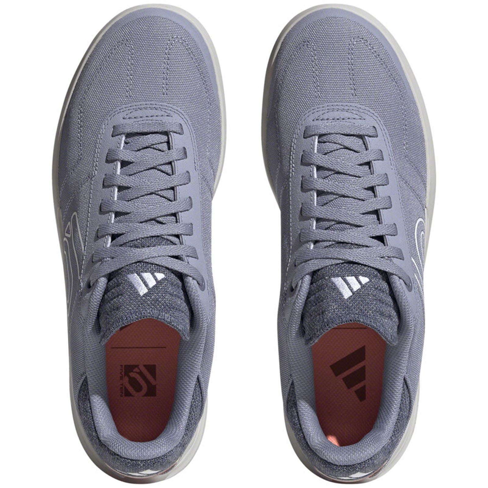 Five Ten Women's Stealth Deluxe Canvas Flat Shoes - Violet/White/Coral_1407393