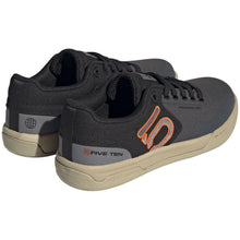 Five Ten Women's Freerider Pro Canvas Flat Shoes - Gray/Orange_1407034