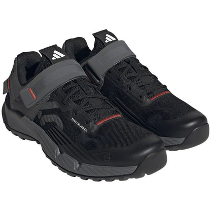 Five Ten Women's Trailcross Mountain Clipless Shoes - Black/Gray/Red_1406329