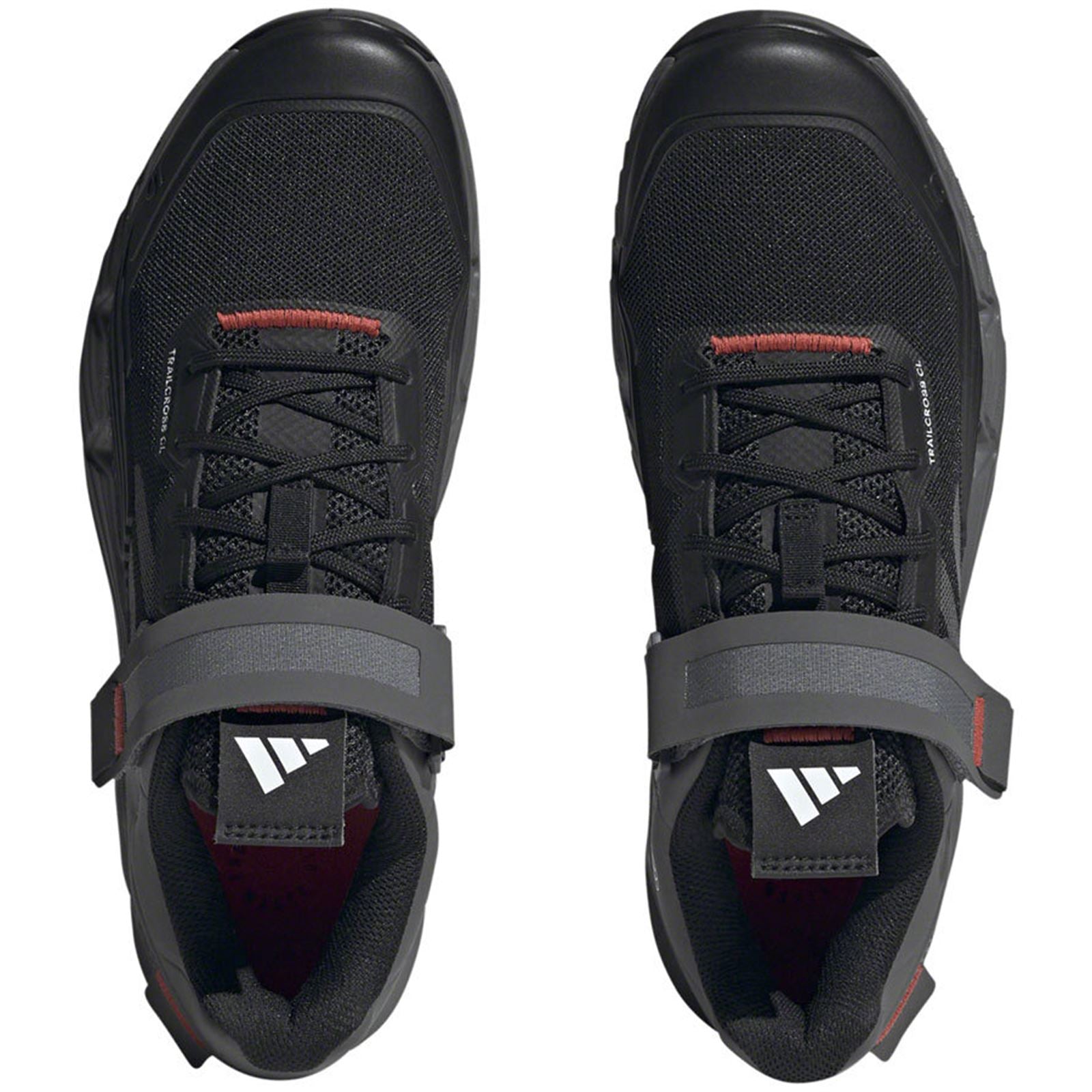 Five Ten Women's Trailcross Mountain Clipless Shoes - Black/Gray/Red_1406331
