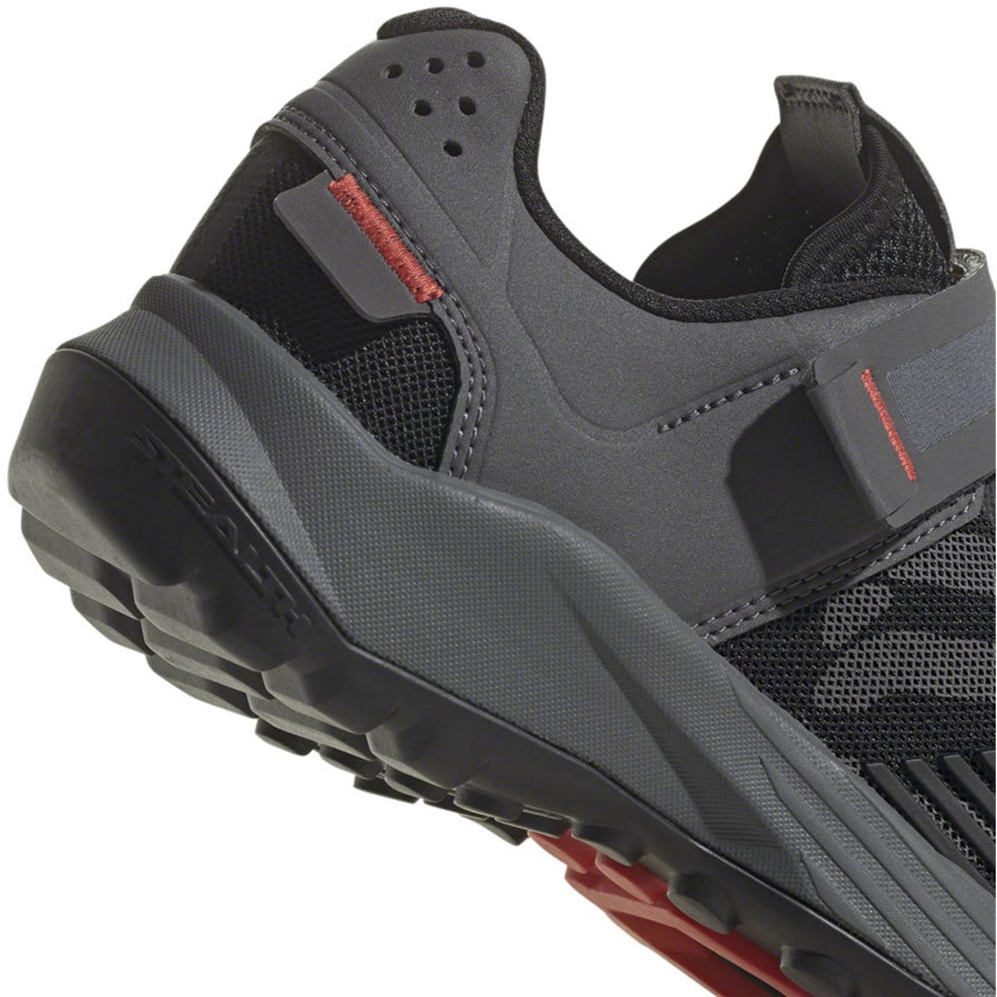 Five Ten Women's Trailcross Mountain Clipless Shoes - Black/Gray/Red_1406335