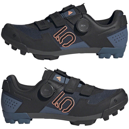 Five Ten Women's Kestrel BOA Mountain Clipless Shoes - Black/Coral Fusion_1408032