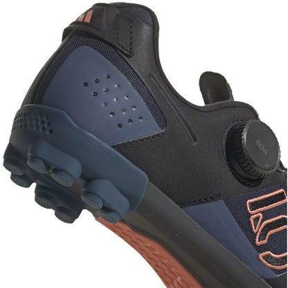 Five Ten Women's Kestrel BOA Mountain Clipless Shoes - Black/Coral Fusion_1408034