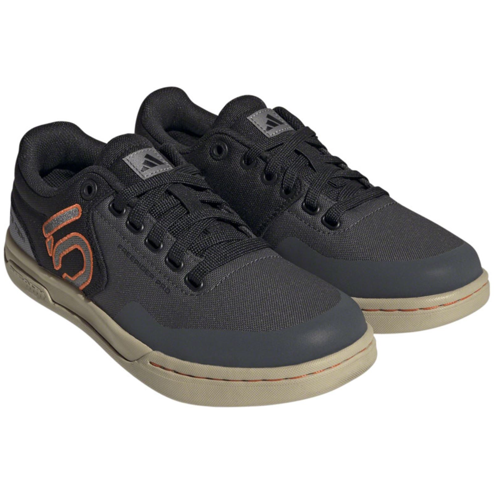 Five Ten Freerider Pro Canvas Flat Women's Shoes - Gray/Orange_1424582