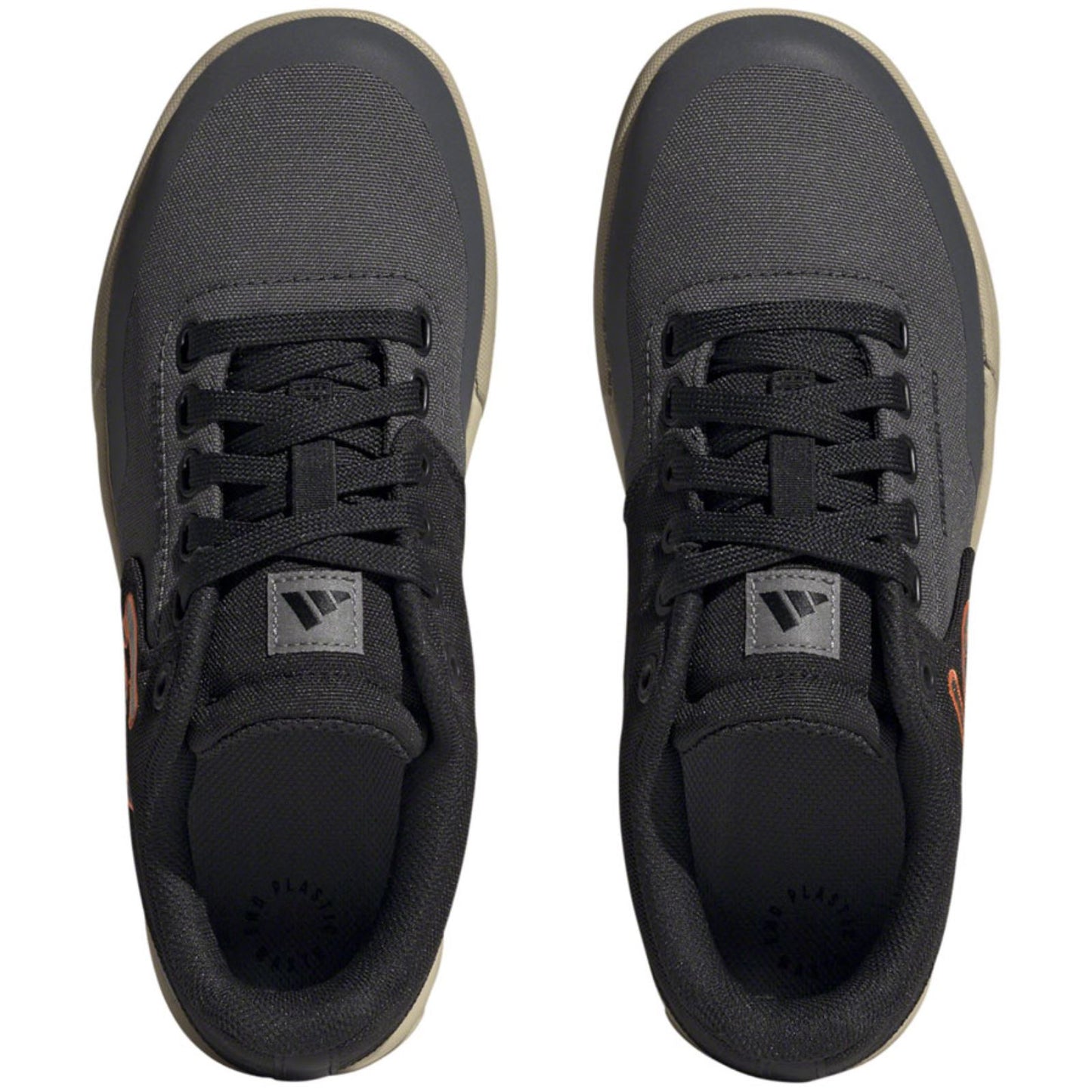 Five Ten Freerider Pro Canvas Flat Women's Shoes - Gray/Orange_1424584