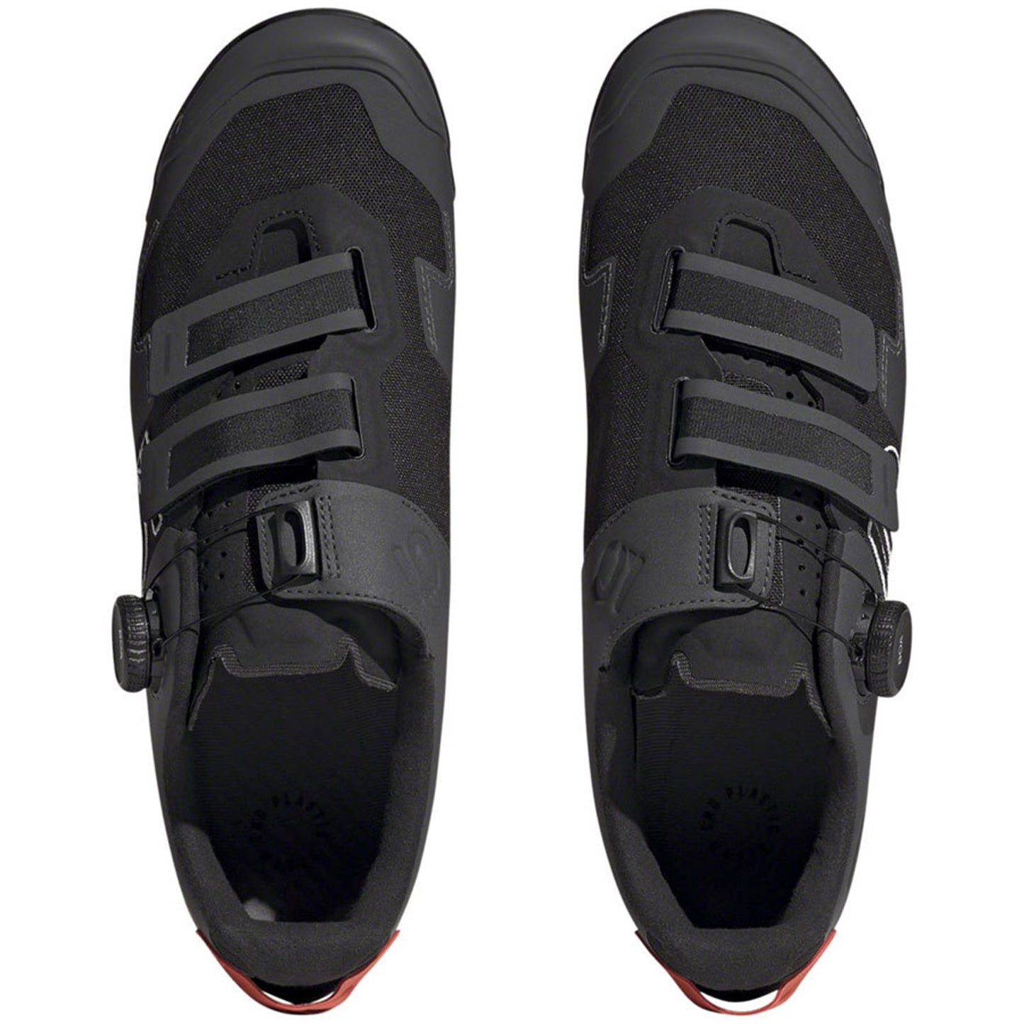 Five Ten Men's Kestrel BOA Mountain Clipless Shoes - Black/White/Orange - 6 [MPN: HQ3549-6]_1407089