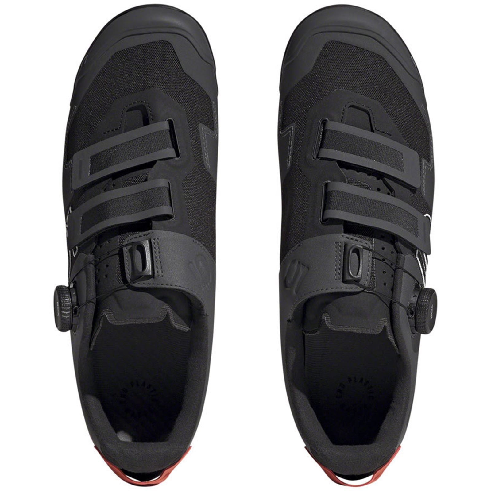 Five Ten Men's Kestrel BOA Mountain Clipless Shoes - Black/White/Orange - 6 [MPN: HQ3549-6]_1407089