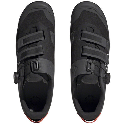 Five Ten Men's Kestrel BOA Mountain Clipless Shoes - Black/White/Orange - 6 [MPN: HQ3549-6]_1407089