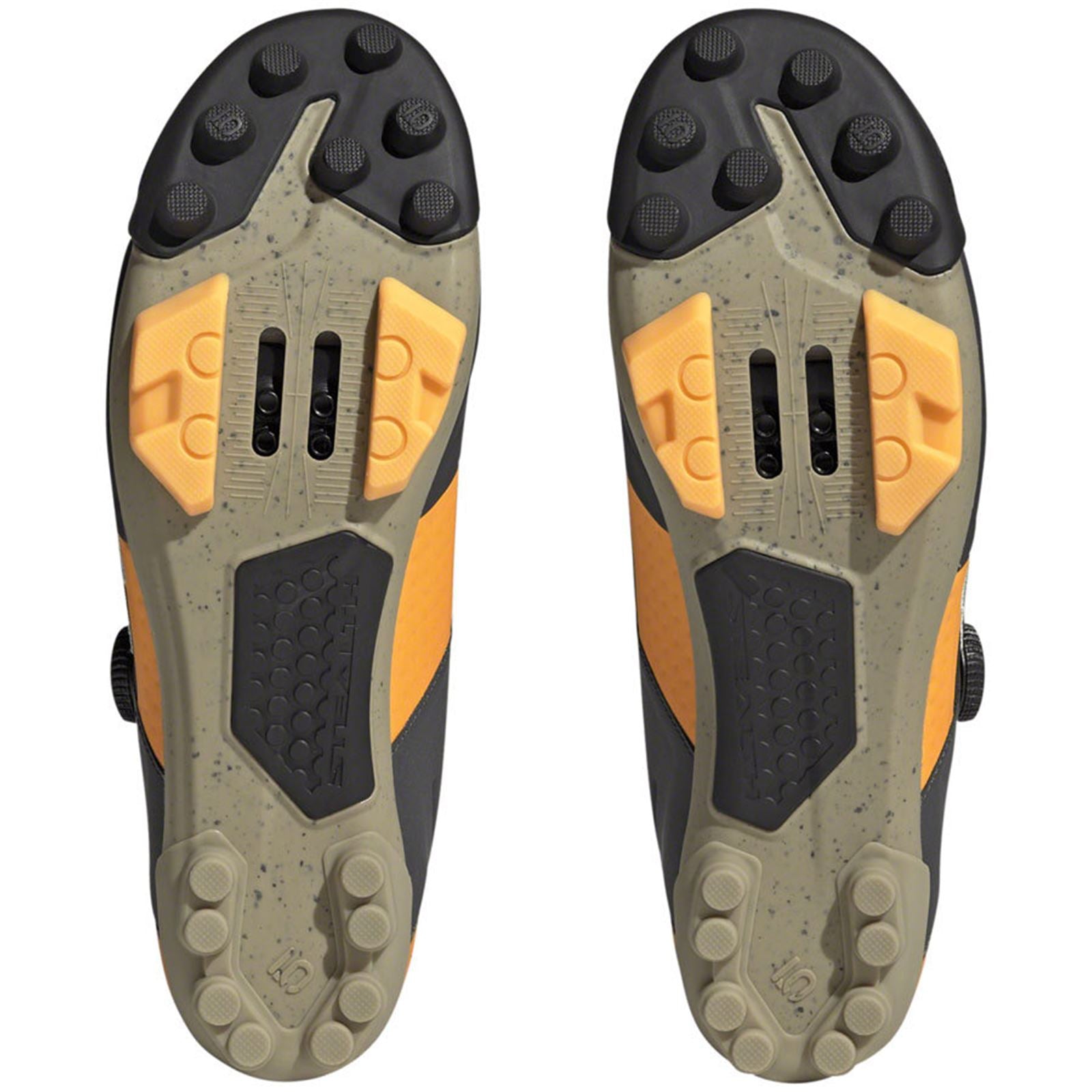 Five Ten Men's Kestrel BOA Mountain Clipless Shoes - Black/White/Orange - 6 [MPN: HQ3549-6]_1407088
