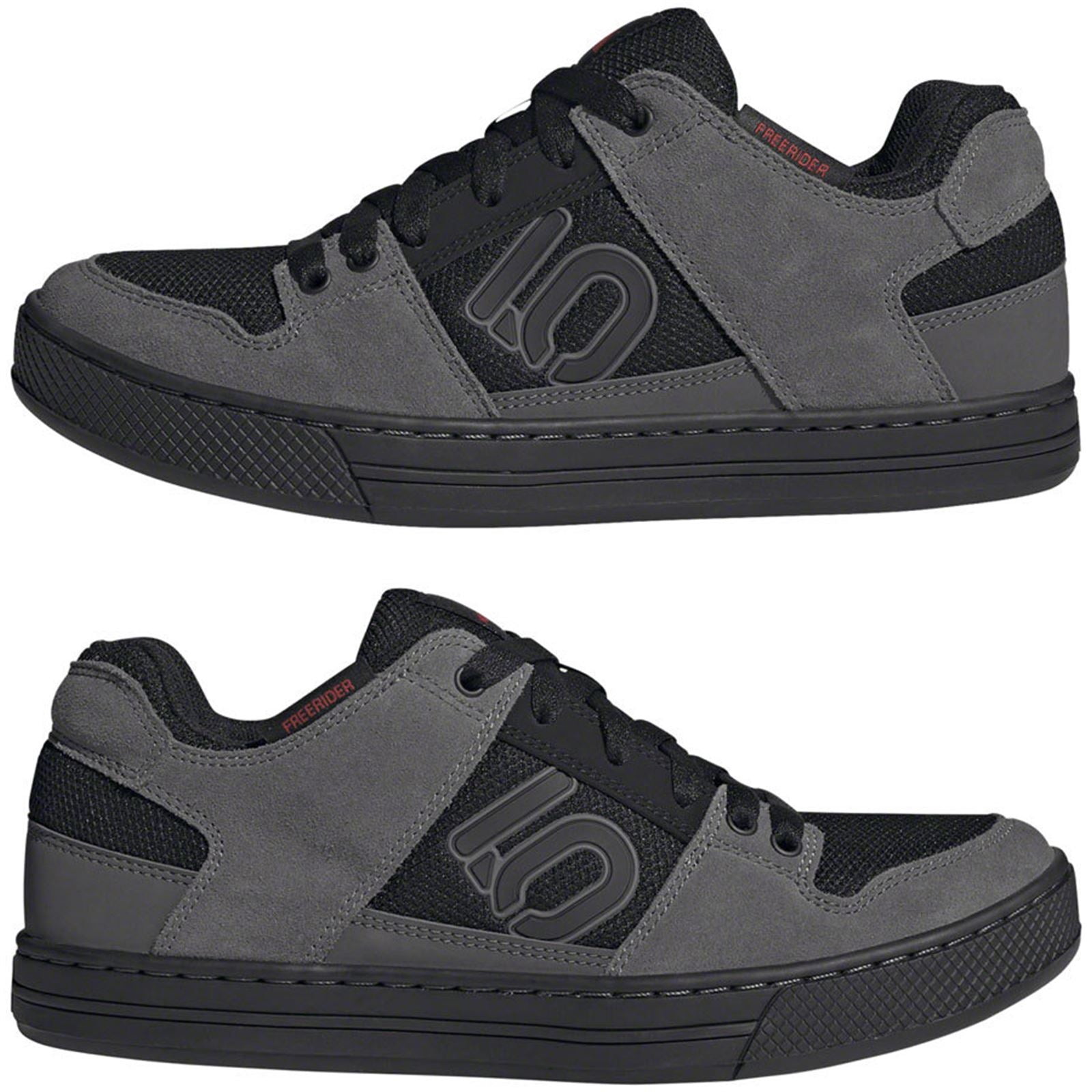 Five Ten Men's Freerider Flat Shoes - Gray/Black_1406424
