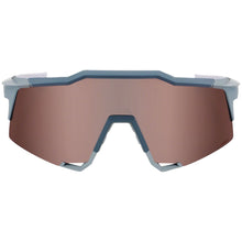 100% Speedcraft Sunglasses - Soft Tact Gray - Hiper Silver Mirror Lens 60007-00002_1417251