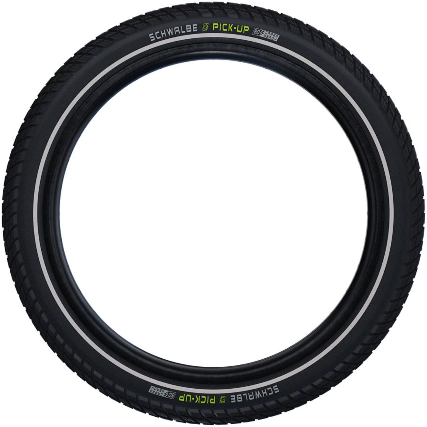 Schwalbe Pick-Up Tire - 20 x 2.15, Clincher, Wire, Black/Reflective [MPN: 11159258]_1436305