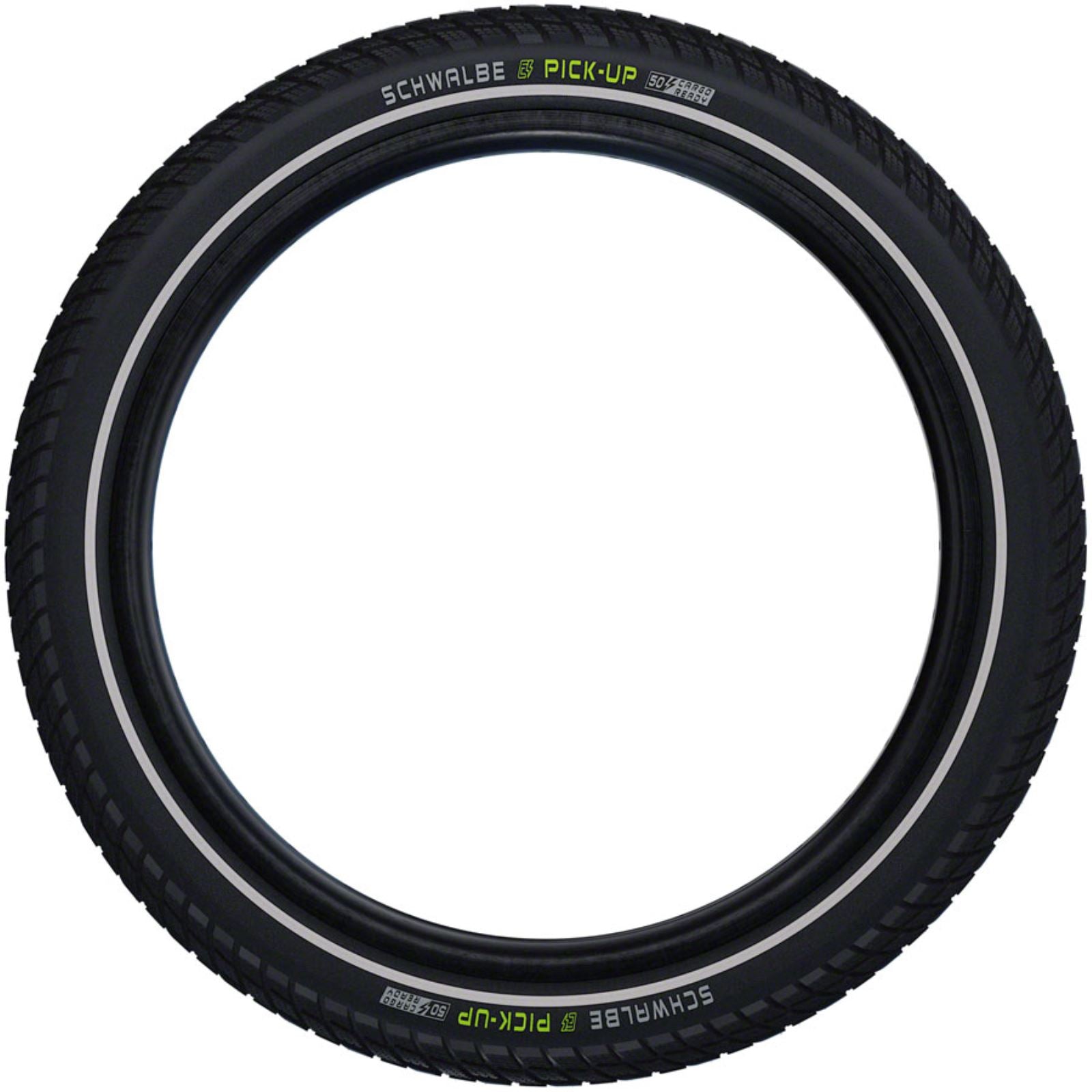 Schwalbe Pick-Up Tire - 20 x 2.15, Clincher, Wire, Black/Reflective [MPN: 11159258]_1436305