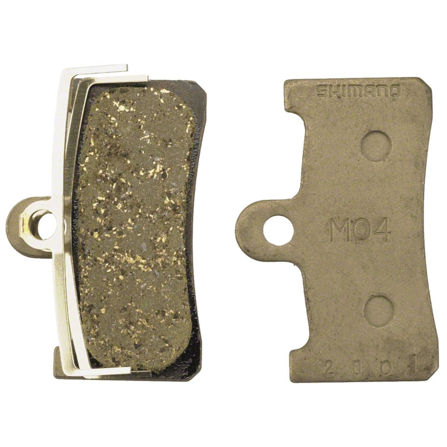 Shimano Disc Brake Pads and Spring - Resin Compound - One Pair - M04-RX  [MPN: IBPM04RXA]_1415002