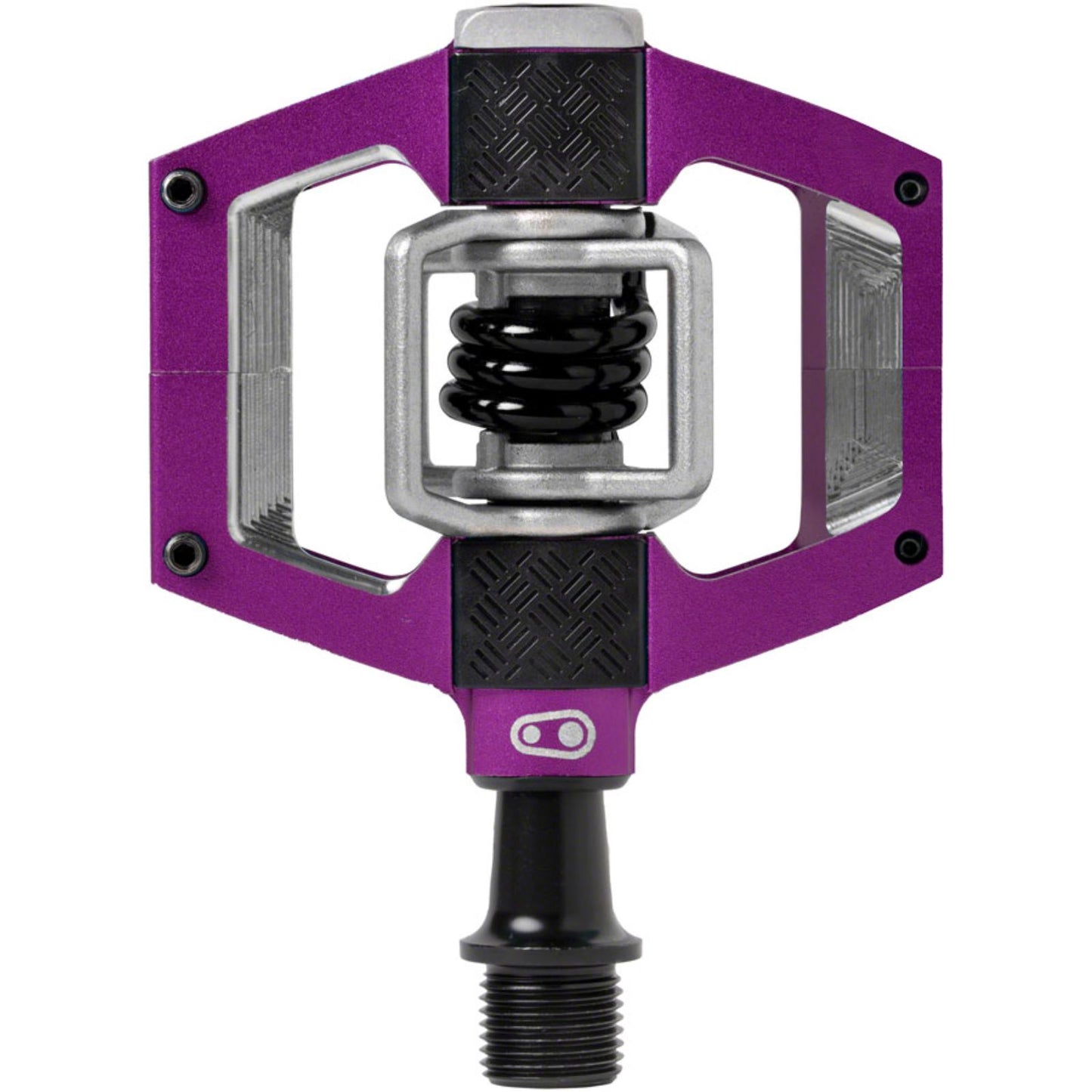 Crankbrothers Mallet Trail Pedals - Dual Sided Clipless Aluminum, 9/16", Purple [MPN: 16761]_1422142