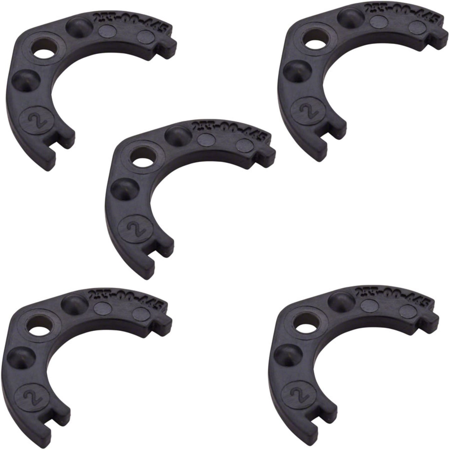 Fox Factory Travel Spacers - 2022 DHX - 2.5mm - Quantity 10 (5 Pair) 803-01-800_1422930