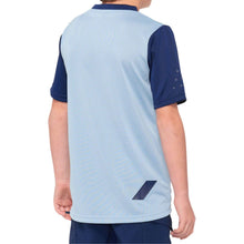 100% Youth Ridecamp Jersey - Blue/Navy - Short Sleeve_1420660