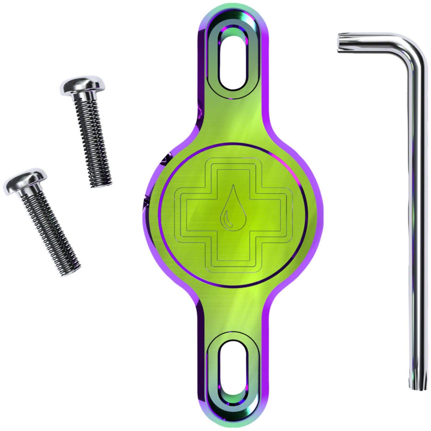 Muc-Off Secure Tag Holder 2.0 - Iridescent [MPN: 20871]_1416952
