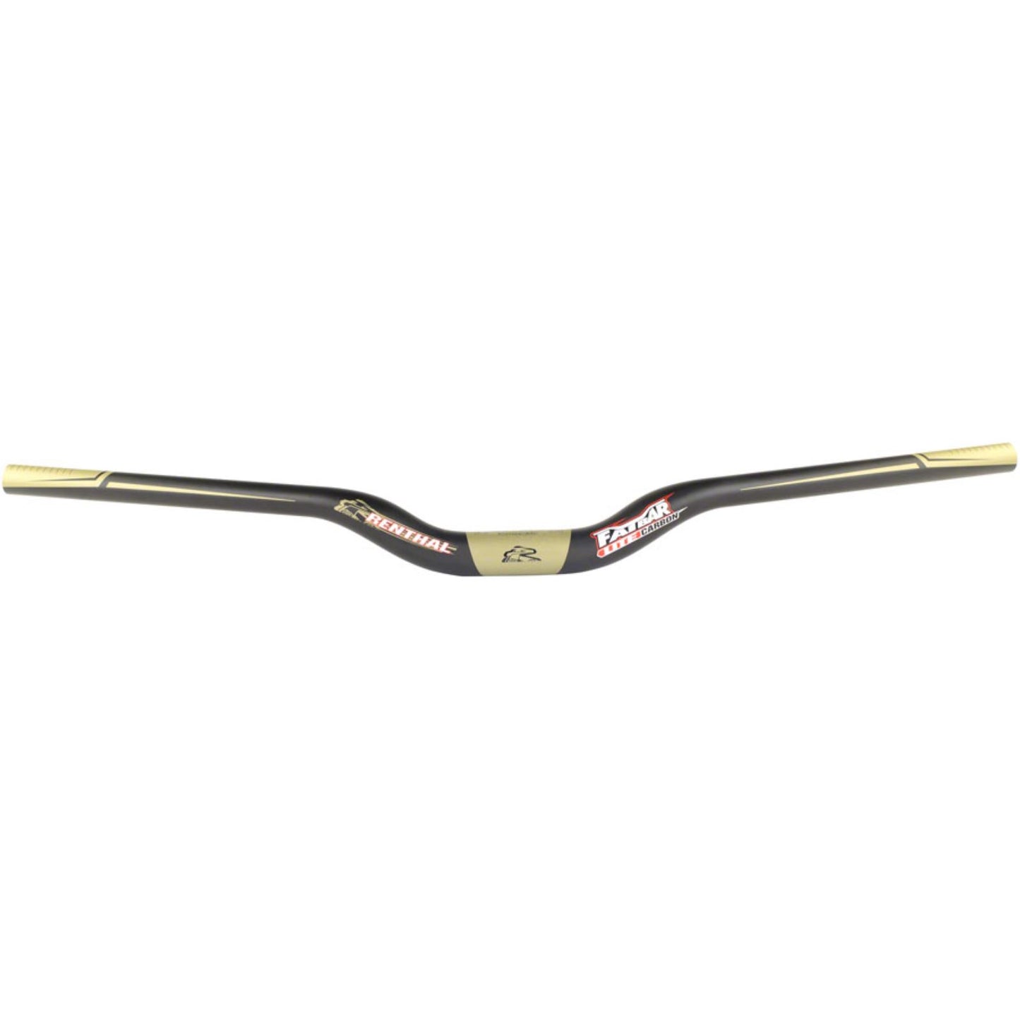 Renthal Handlebar - 40mm Rise, 31.8mm Clamp, 760mm Width, Carbon M182-01-BK_1419267