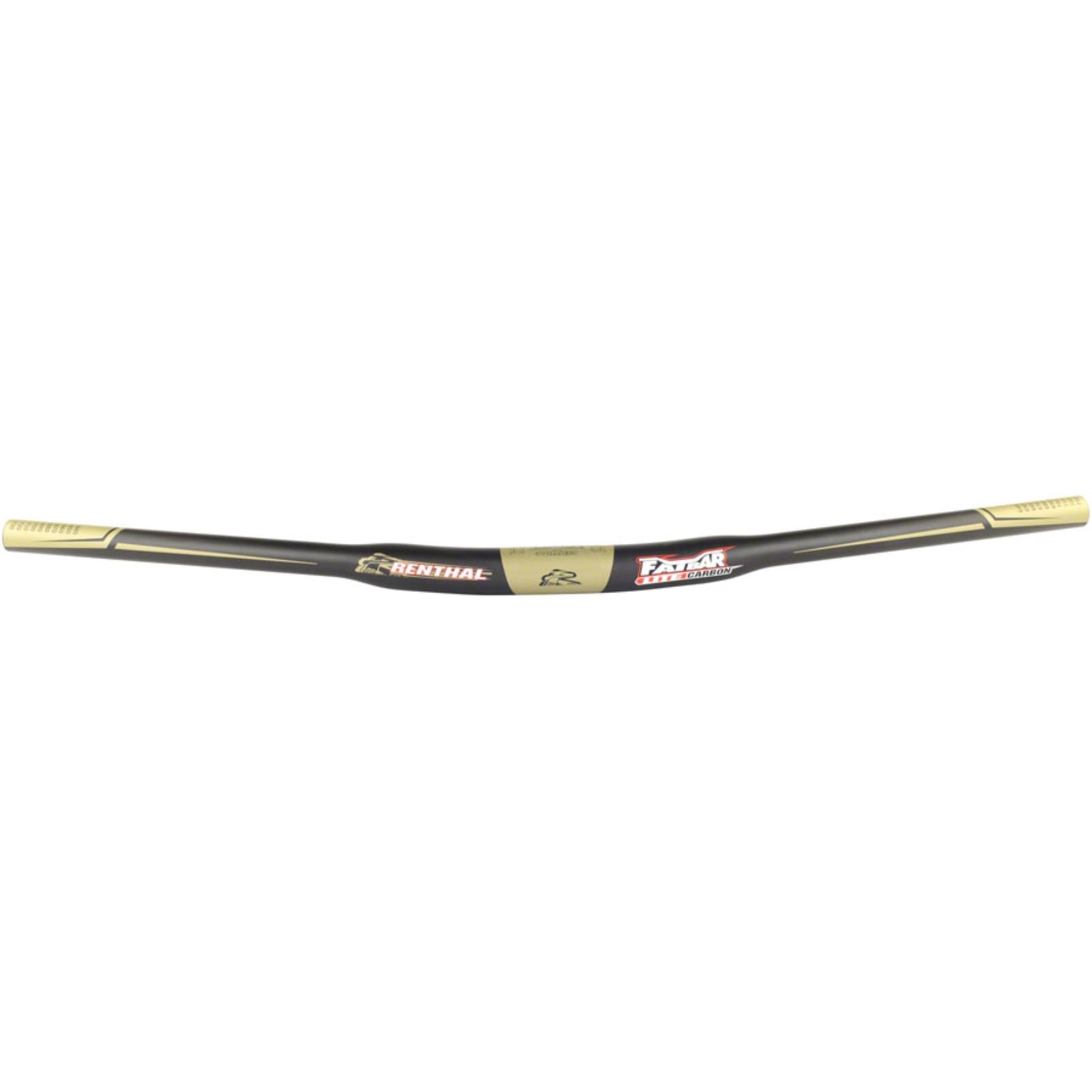 Renthal Handlebar - 10mm Rise, 31.8mm Clamp, 760mm Width, Carbon M179-01-BK_1419139