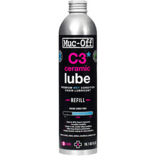 Muc-Off C3 Wet Ceramic Bike Chain Lube - 300ml - Aluminum Refill Bottle [MPN: 20849]_1422091