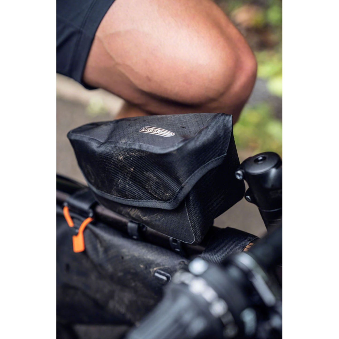 Ortlieb Fuel-Pack Top Tube Bag - Bolt/Strap-On - Black [MPN: F9963]_1414207