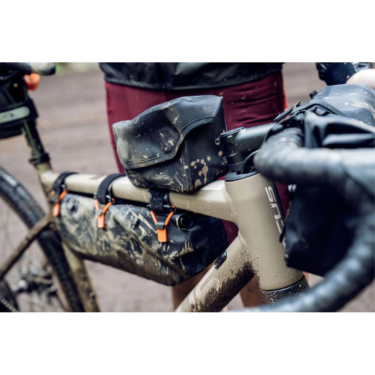 Ortlieb Fuel-Pack Top Tube Bag - Bolt/Strap-On - Black [MPN: F9963]_1414208