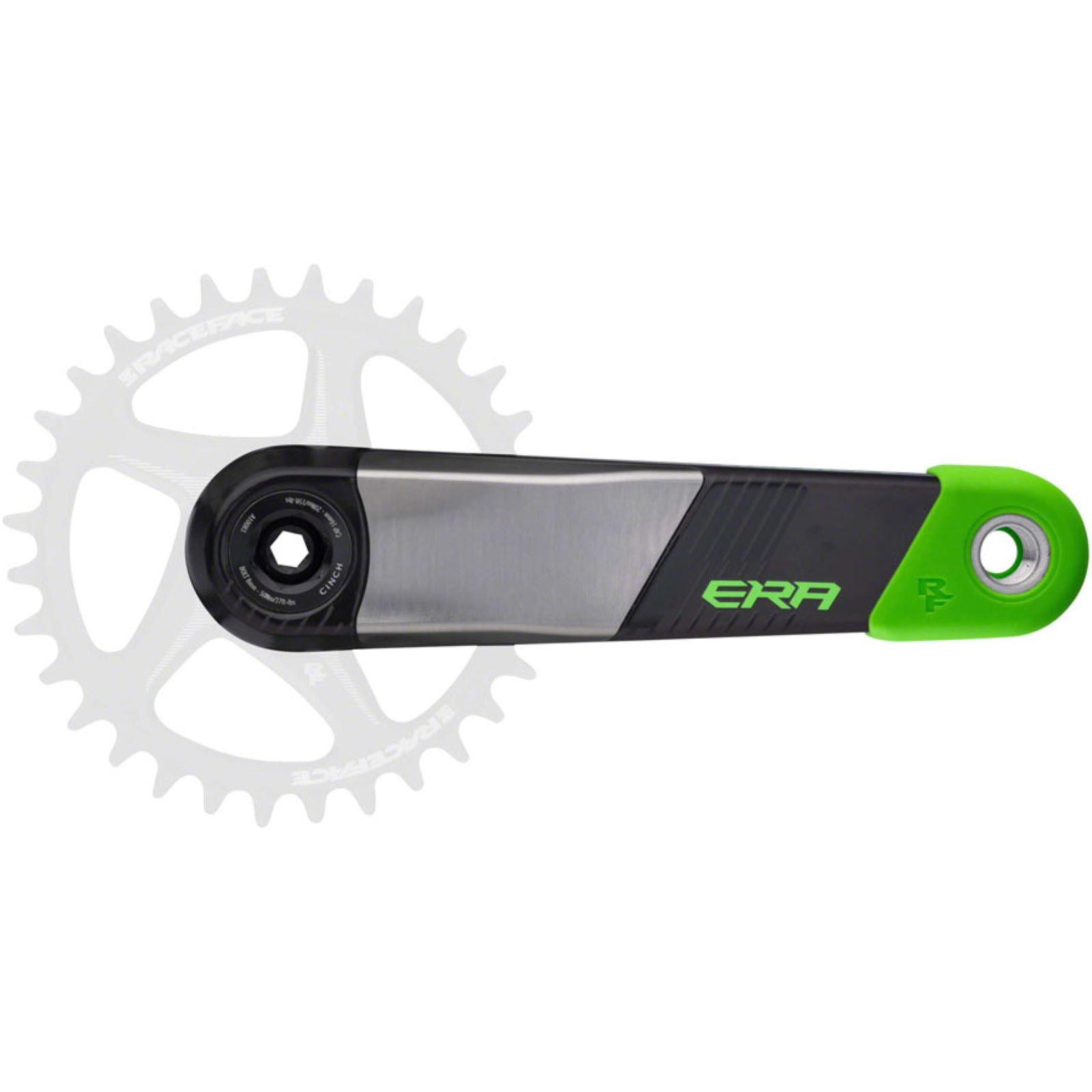 Race Face ERA Crankset - 175mm - Direct Mount - Carbon/Green [MPN: CK23ERA136ARM175P802]_1415767