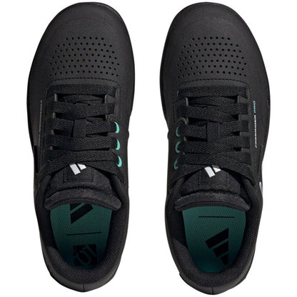 Five Ten Freerider Pro Flat Women's Shoes - Black/White/Acid Mint_1428526