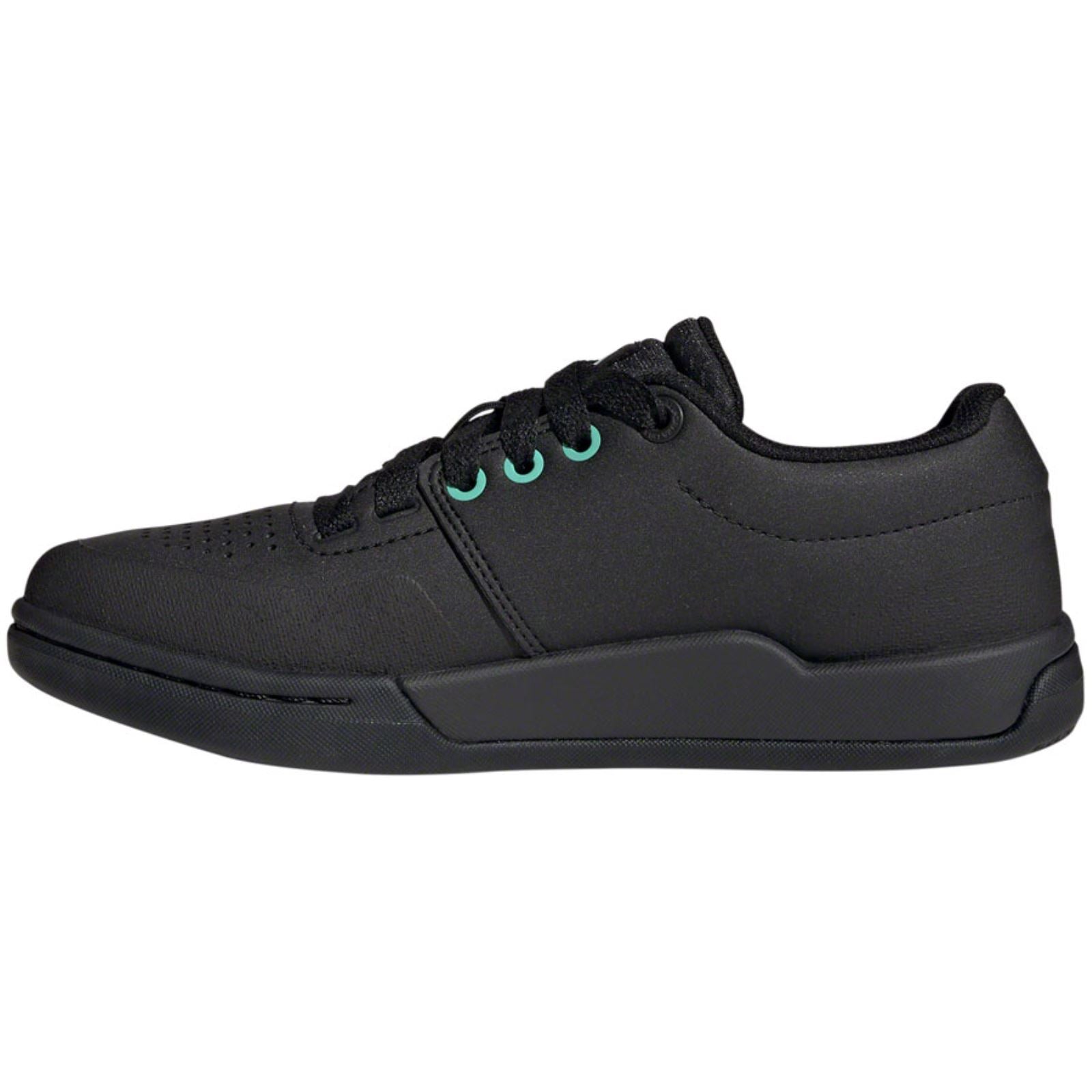 Five Ten Freerider Pro Flat Women's Shoes - Black/White/Acid Mint_1428528