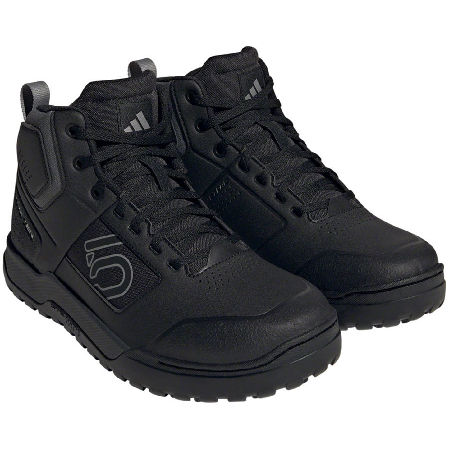 Five Ten Men's Impact Pro Mid Flat Shoes - Black/Gray - 8.5 [MPN: IF7453-8-]_1407951