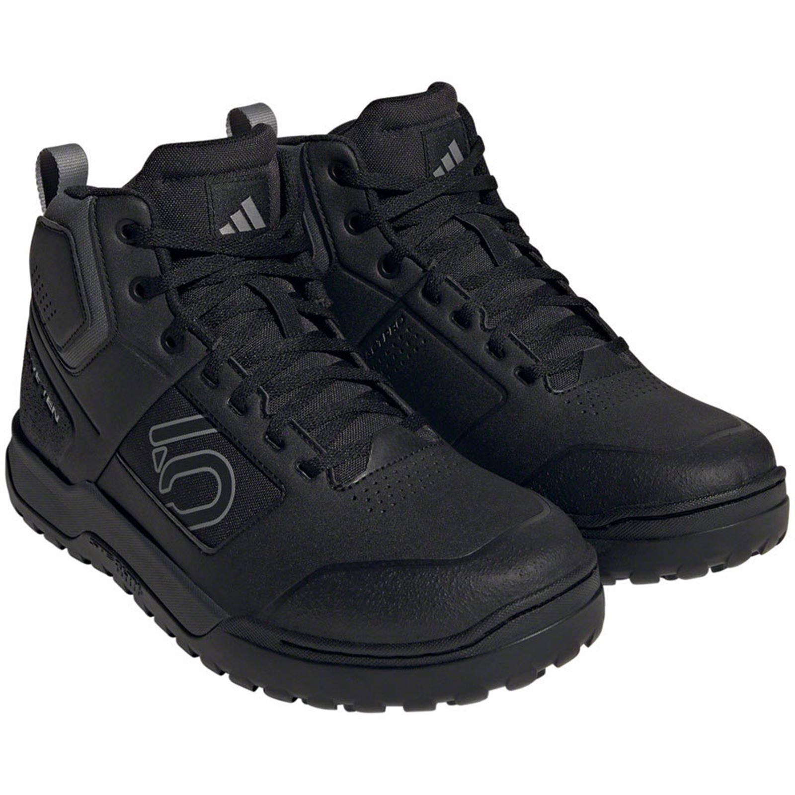 Five Ten Men's Impact Pro Mid Flat Shoes - Black/Gray - 8.5 [MPN: IF7453-8-]_1407951