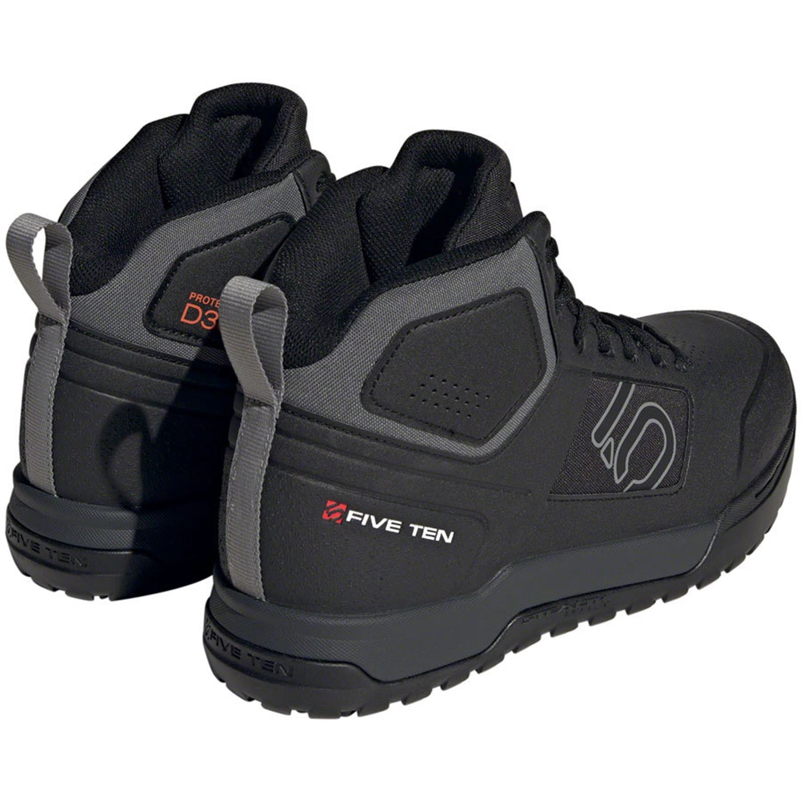 Five Ten Men's Impact Pro Mid Flat Shoes - Black/Gray - 8.5 [MPN: IF7453-8-]_1407949
