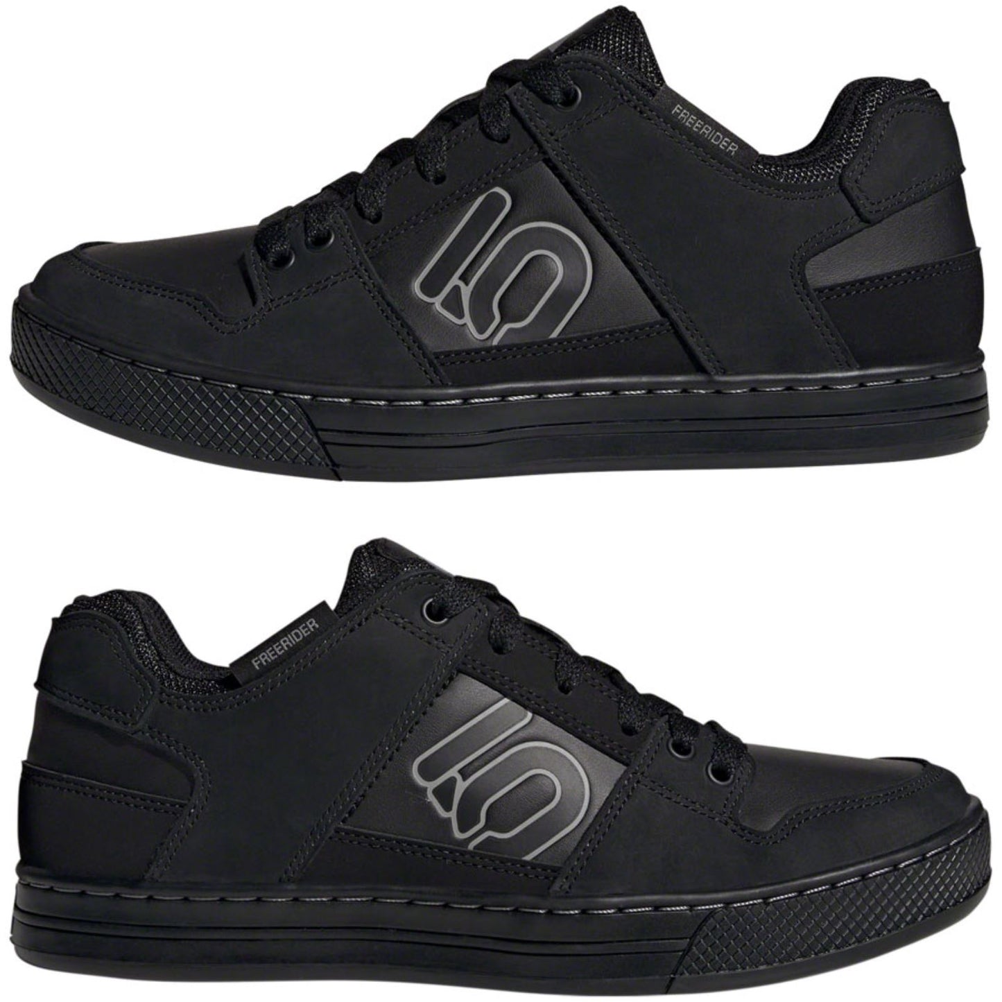 Five Ten Freerider DLX Flat Men's Shoes - Black/Gray - Size 9.5 [MPN: IF7419-9-]_1428239