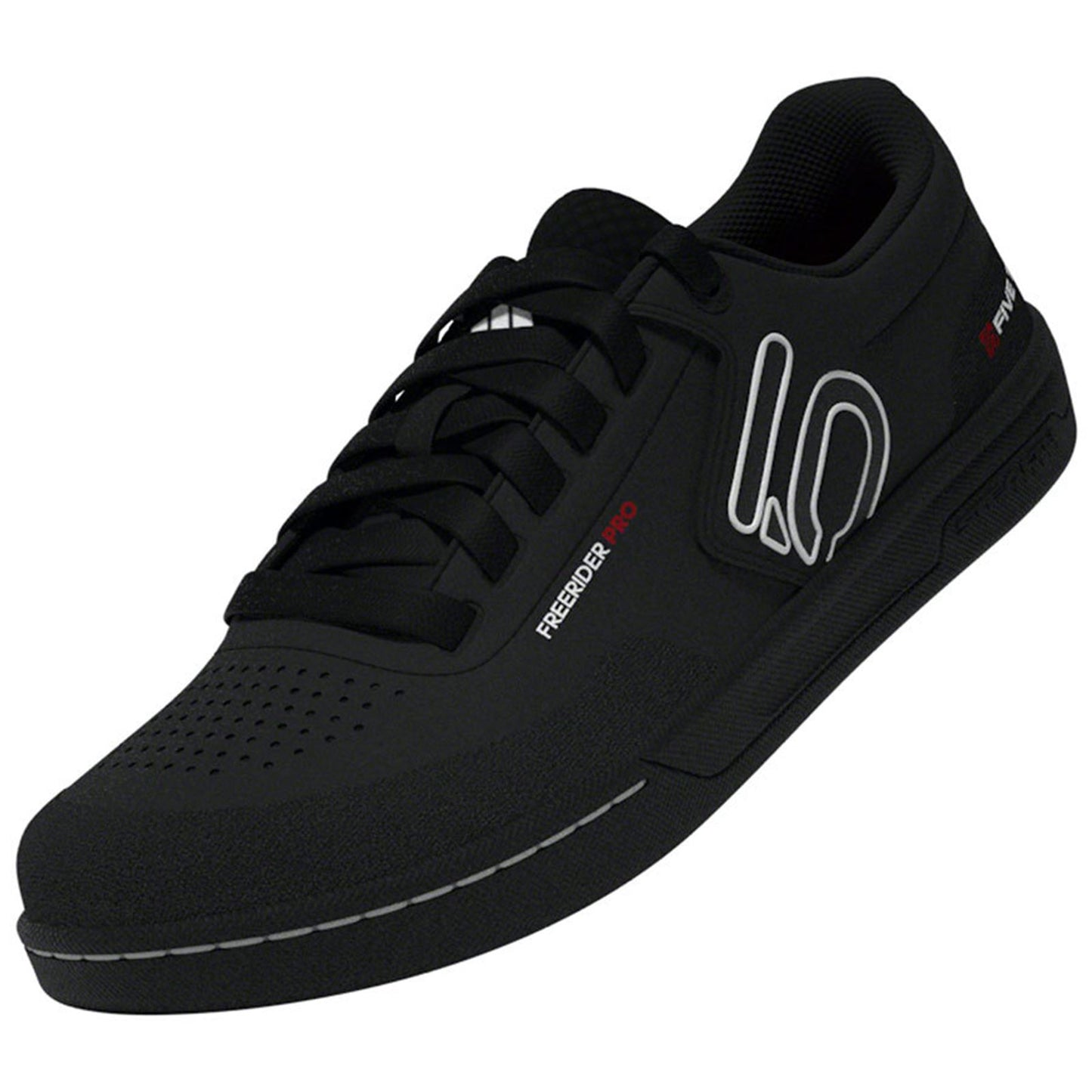 Five Ten Men's Freerider Pro Flat Shoes - Black/White_1407926