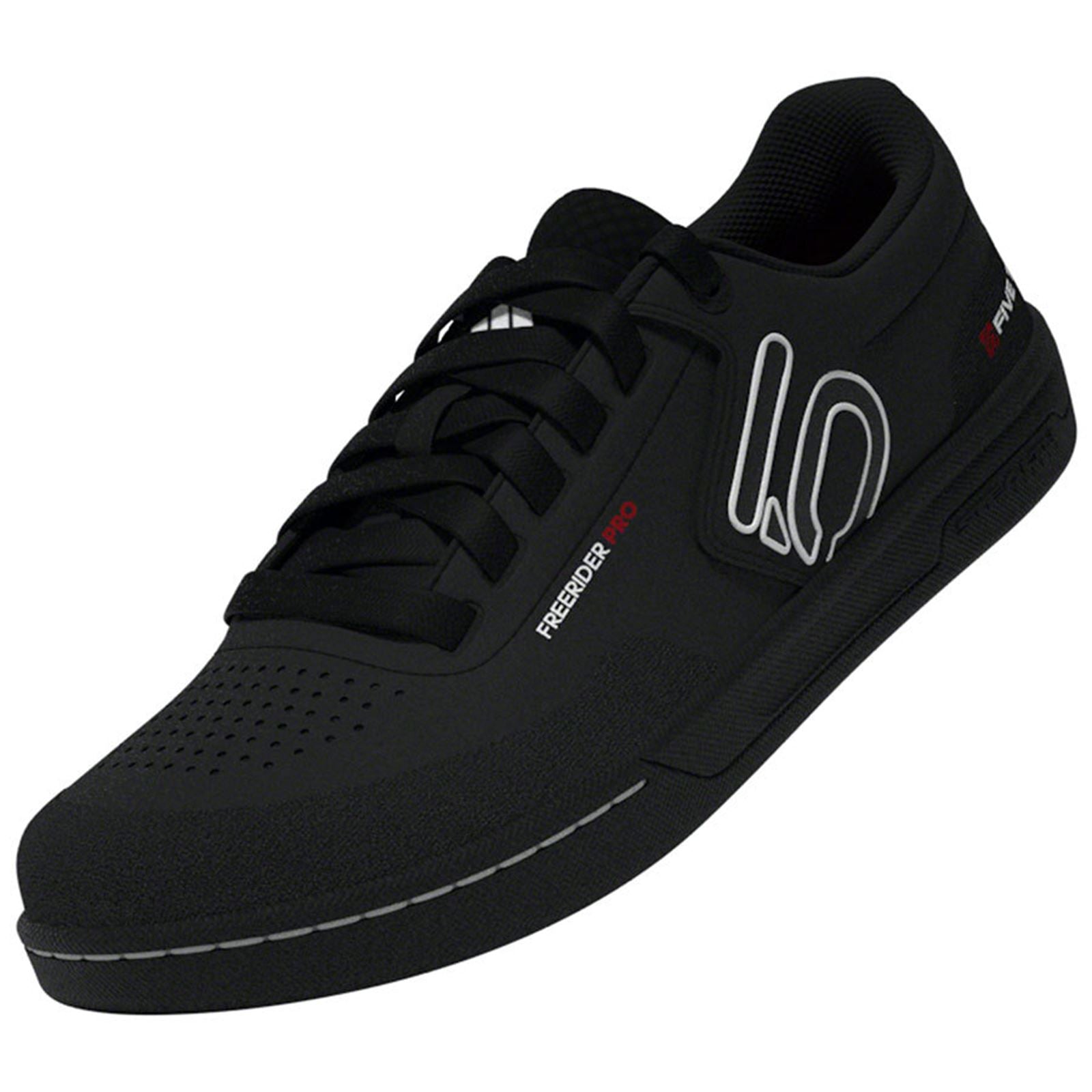 Five Ten Men's Freerider Pro Flat Shoes - Black/White_1407926