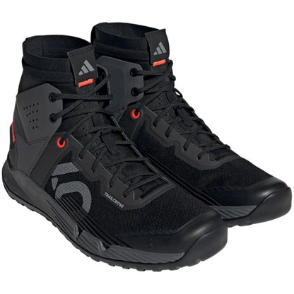 Five Ten Trailcross Mid Pro Flat Men's Shoes - Black/Gray/Red_1428041