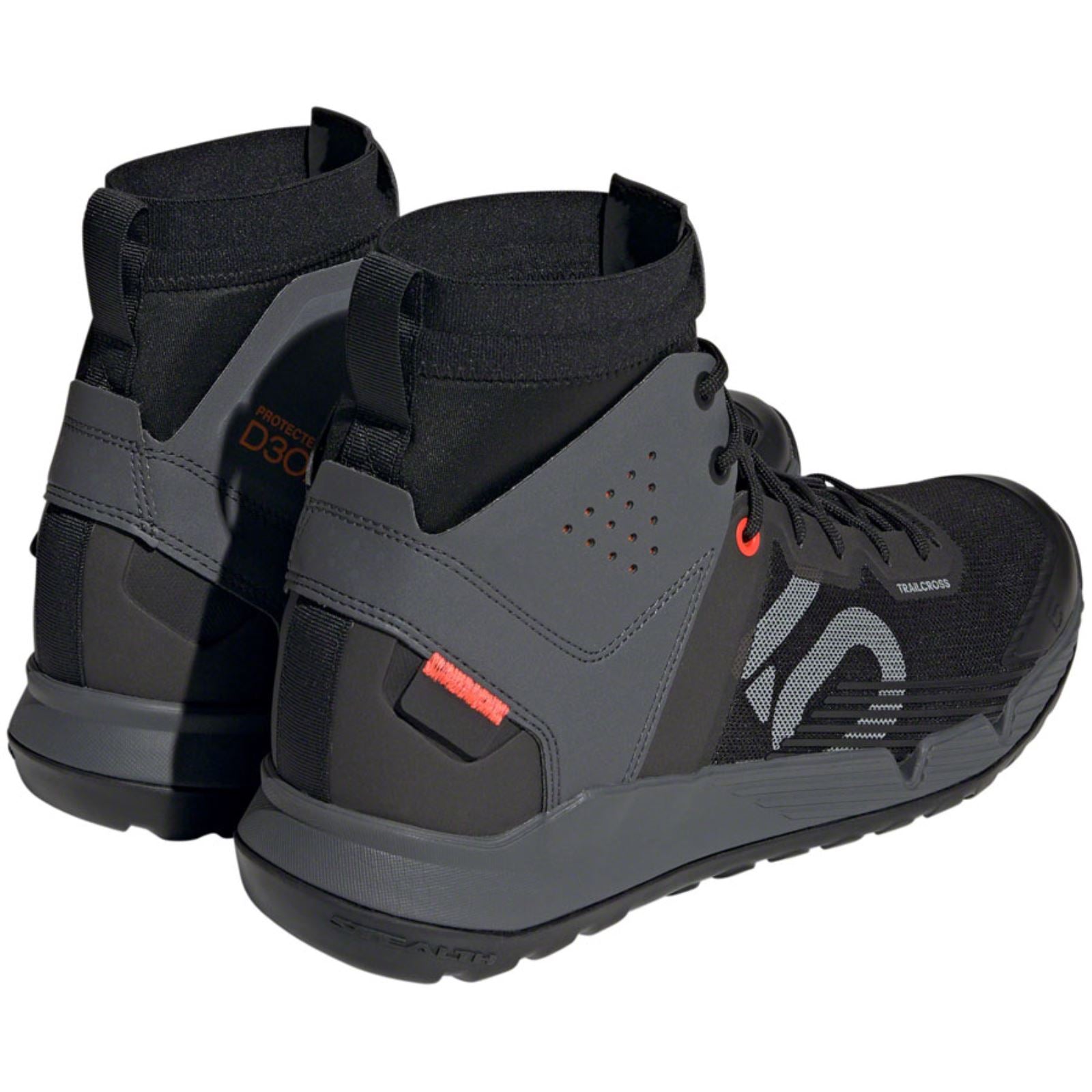 Five Ten Trailcross Mid Pro Flat Men's Shoes - Black/Gray/Red_1428042