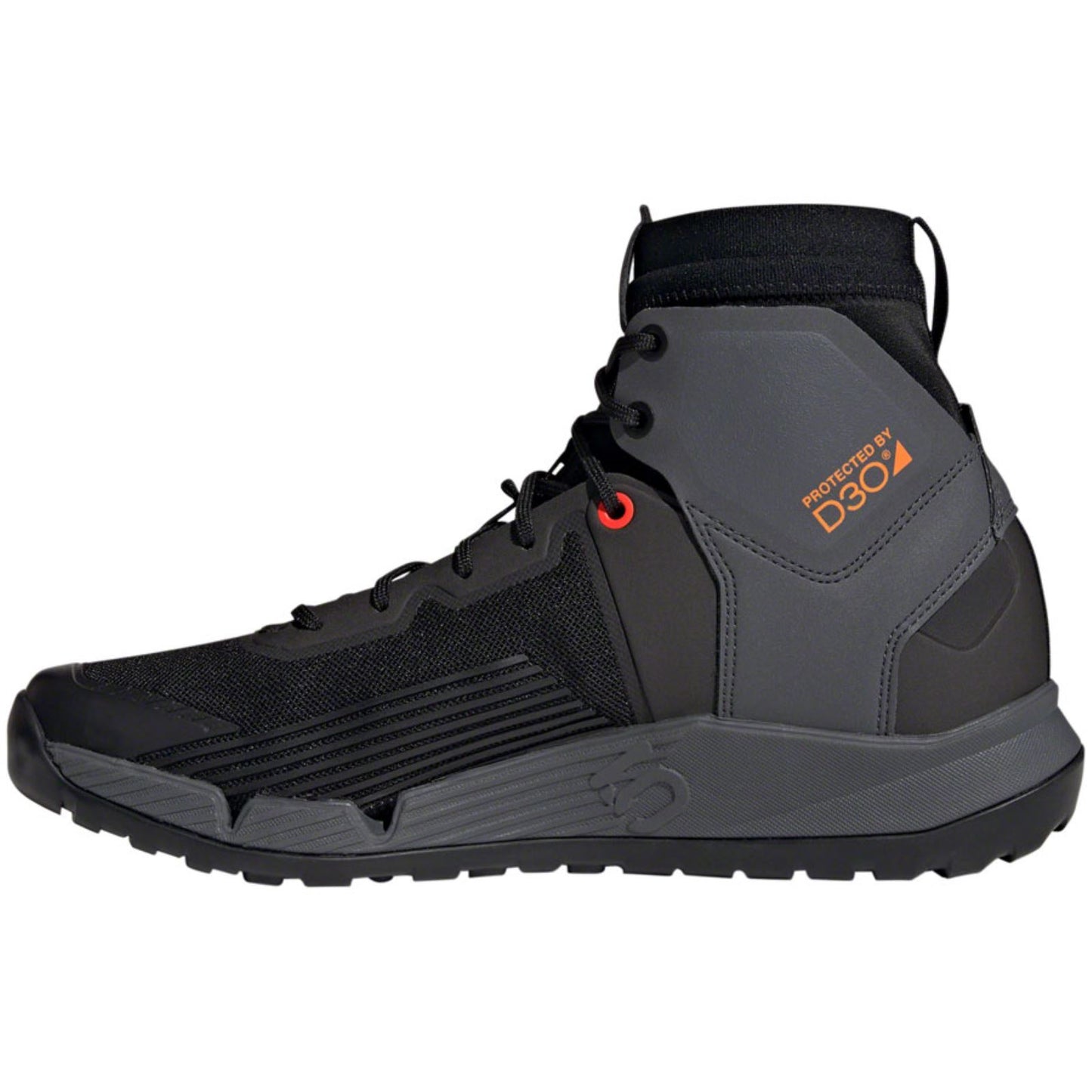Five Ten Trailcross Mid Pro Flat Men's Shoes - Black/Gray/Red_1428045