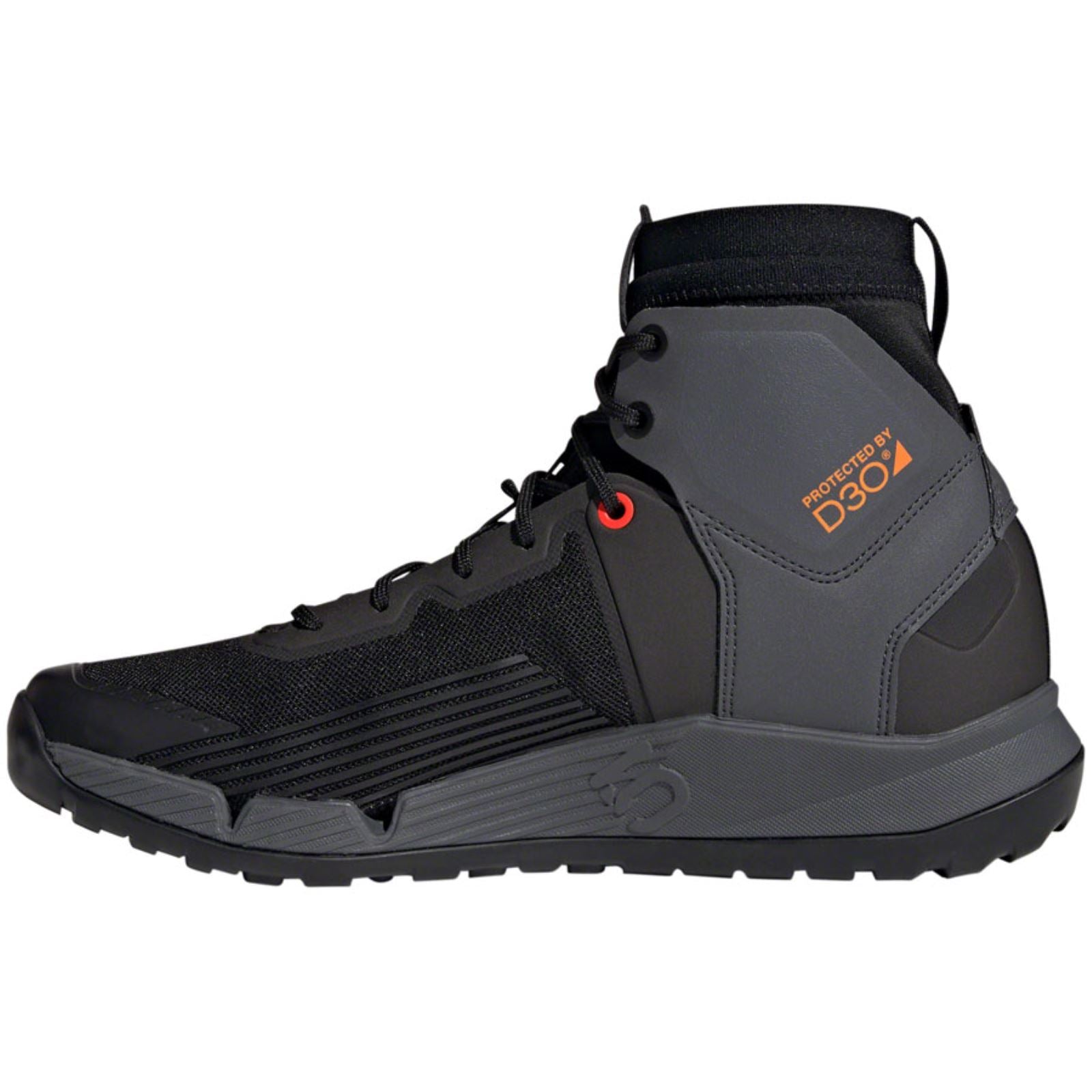 Five Ten Trailcross Mid Pro Flat Men's Shoes - Black/Gray/Red_1428045