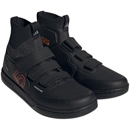 Five Ten Freerider Pro Mid VCS Flat Men's Shoes - Black/Red/Gray_1428444