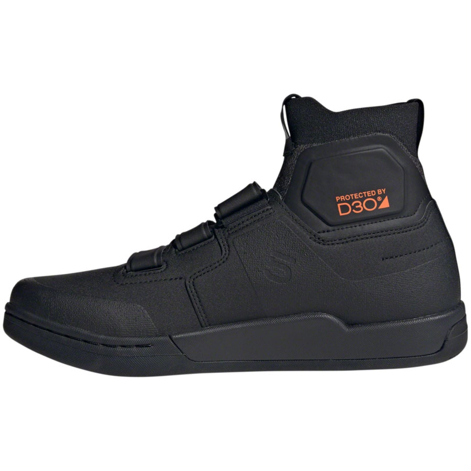 Five Ten Freerider Pro Mid VCS Flat Men's Shoes - Black/Red/Gray_1428448
