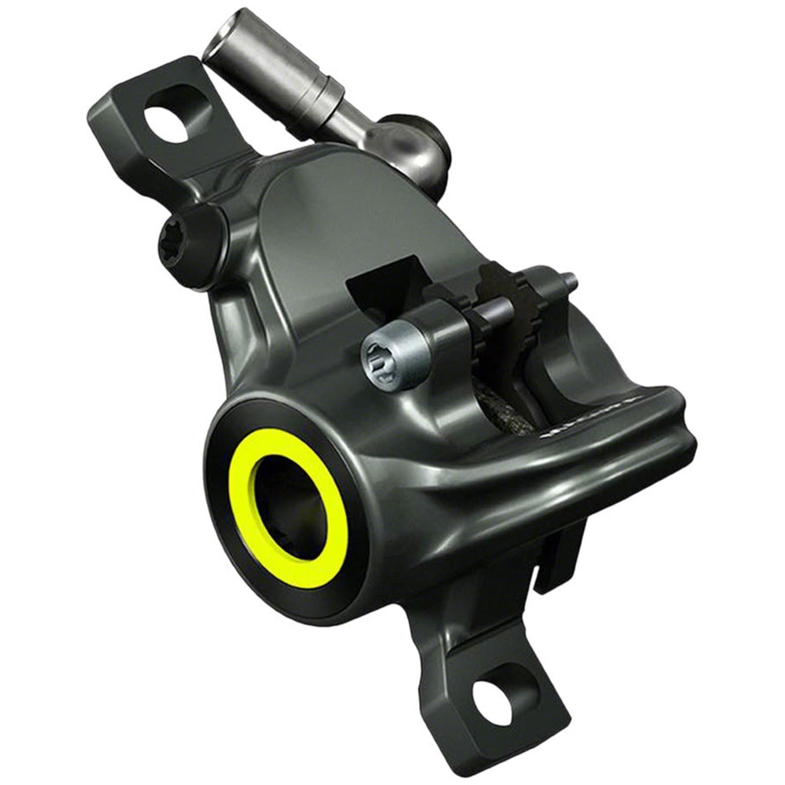 Magura MT8 SL Disc Brake Caliper - Front or Rear - Gray/Red/Yellow [MPN: 2 701 726]_1410812