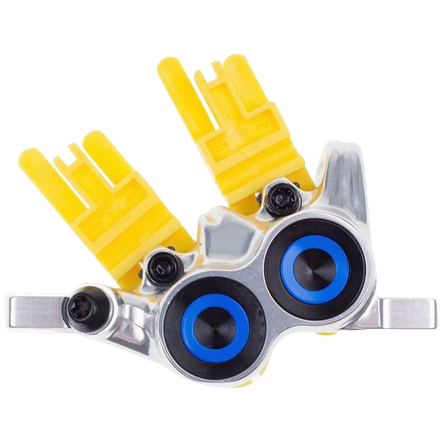 Magura MT Trail SL Disc Brake Caliper - Front - Chrome/Blue [MPN: 2 701 237]_1410444