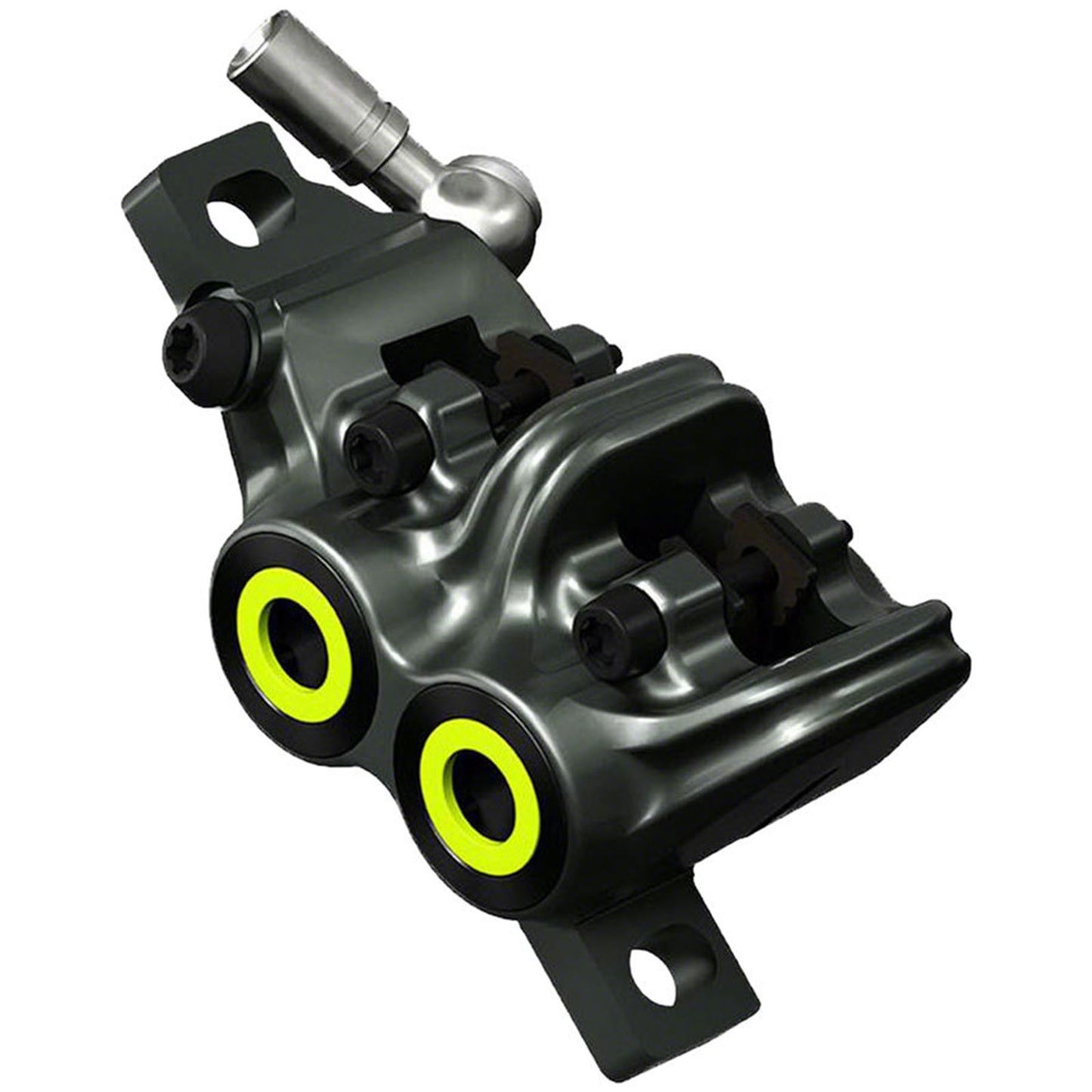 Magura MT7 Disc Brake Caliper - Front or Rear - Gray/Yellow [MPN: 2 701 236]_1410813