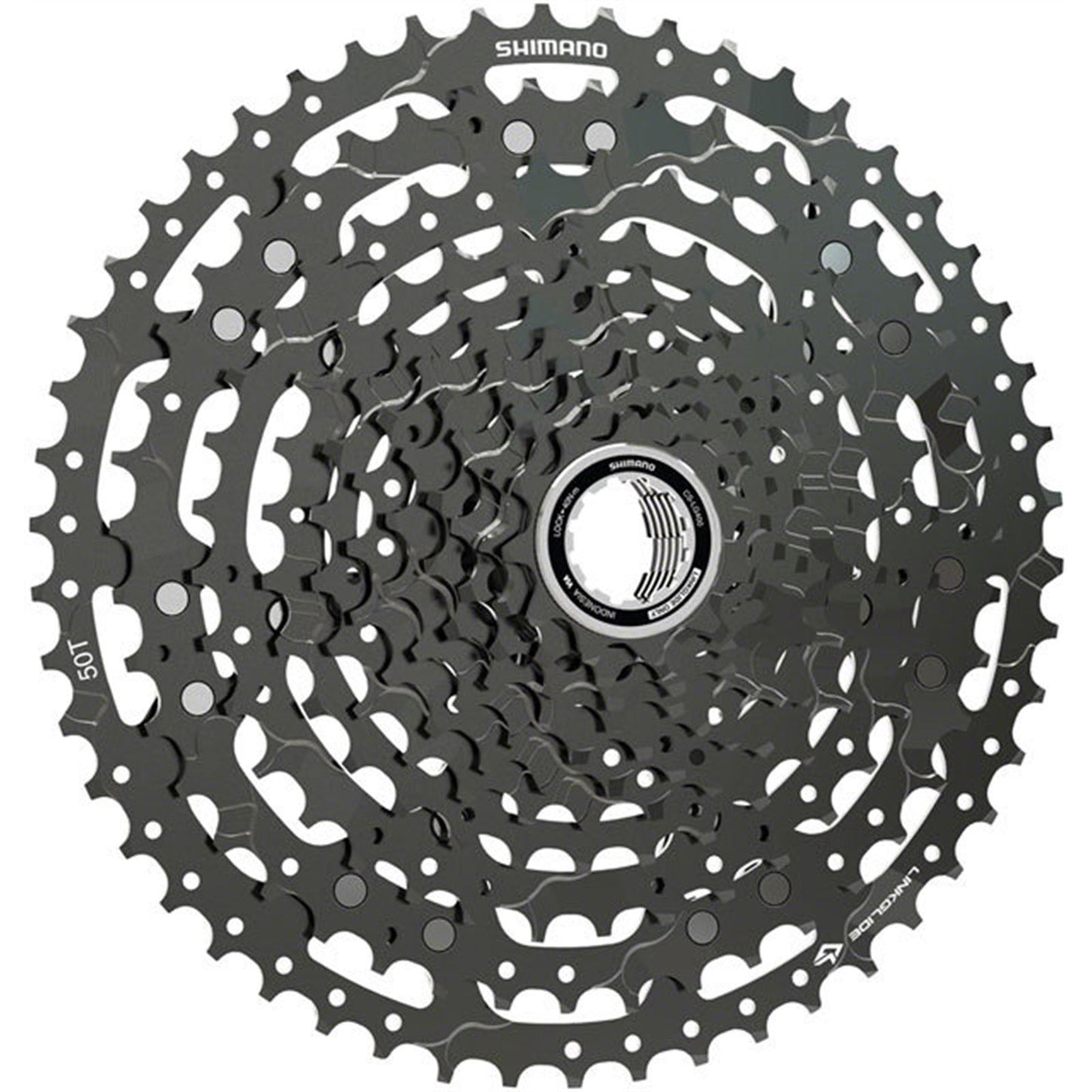 Shimano Cassette - 11 Speed - 11-50t - Linkglide - Black [MPN: ECSLG40011150]_1403644