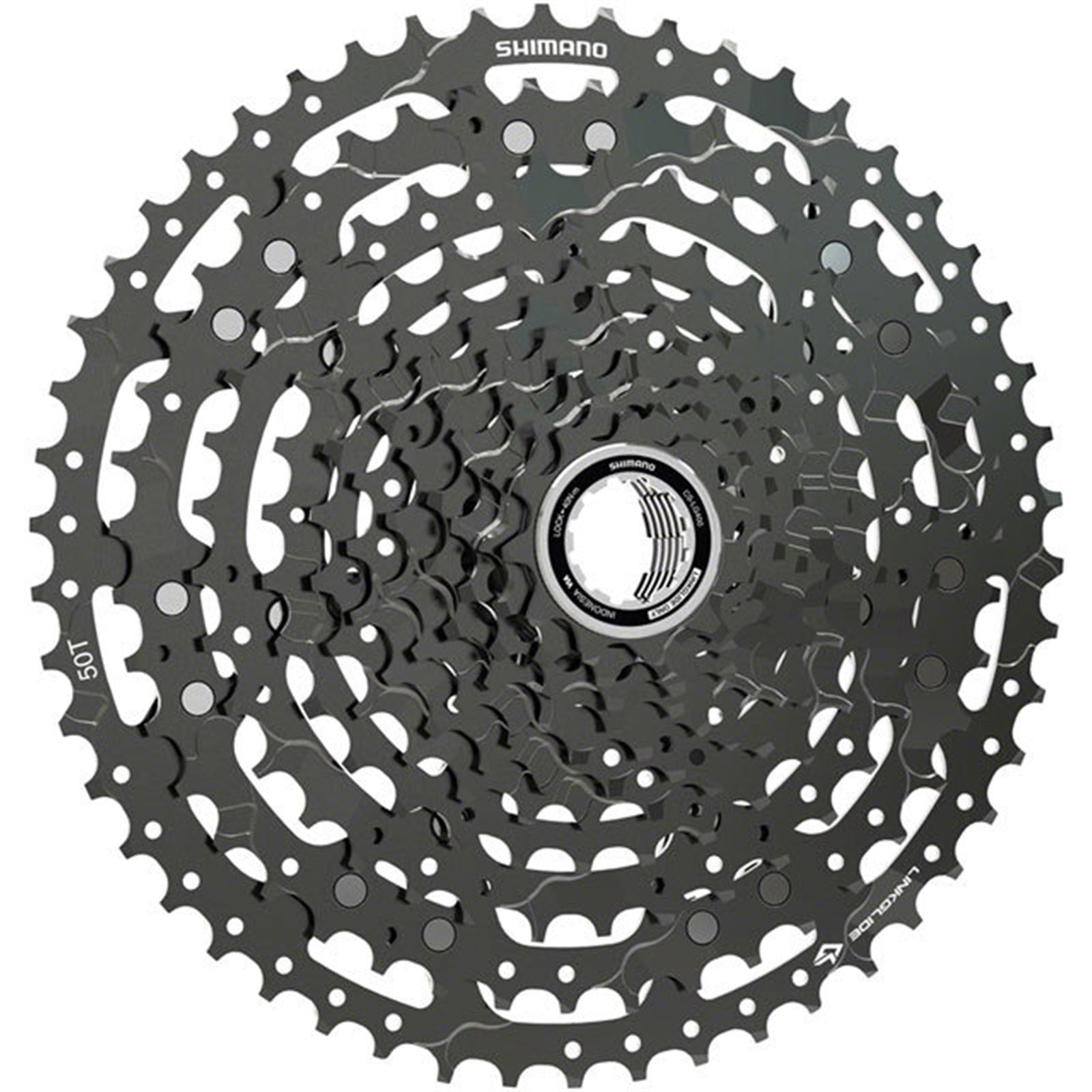 Shimano Cassette - 11 Speed - 11-50t - Linkglide - Black [MPN: ECSLG40011150]_1403644