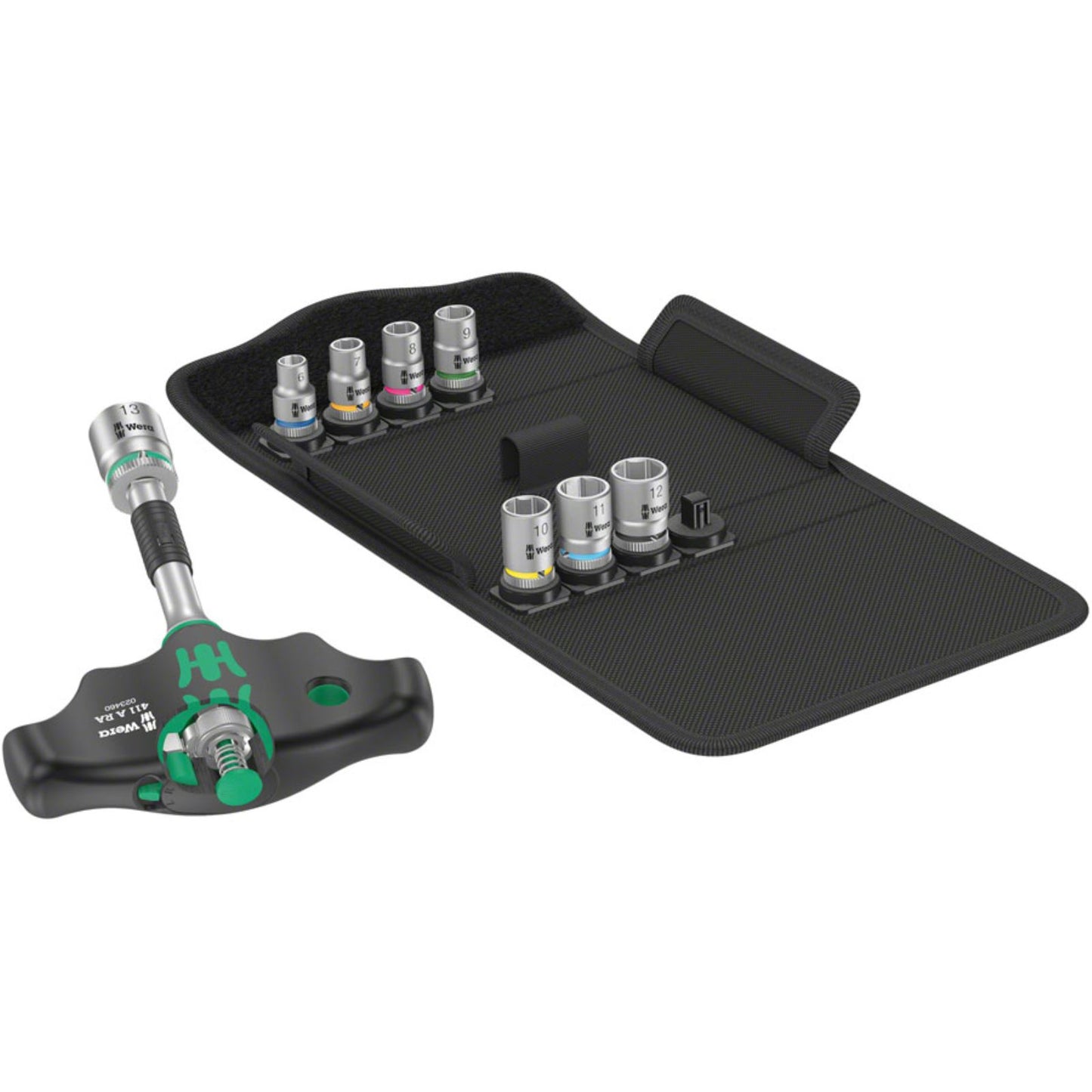 Wera Kraftform Kompakt 400 RA T-Handle Ratchet Set 2 - 9 Pieces [MPN: 05023470001]_1435388