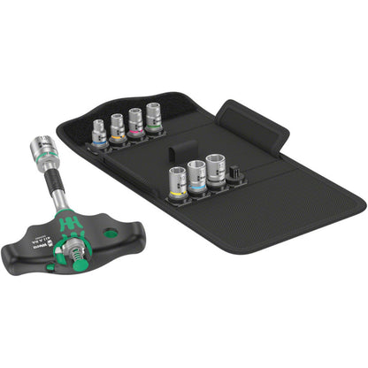 Wera Kraftform Kompakt 400 RA T-Handle Ratchet Set 2 - 9 Pieces [MPN: 05023470001]_1435388