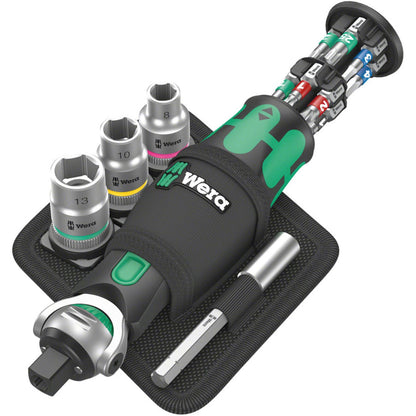 Wera 8009 Zyklop Ratchet Pocket Set 2, 18 pieces [MPN: 05004281001]_1435409